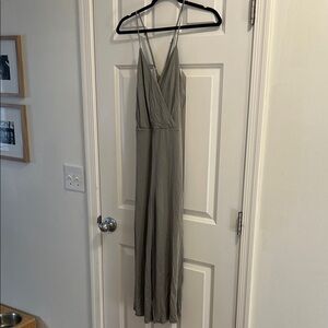 Sienna Sky Gray Maxi Dress
